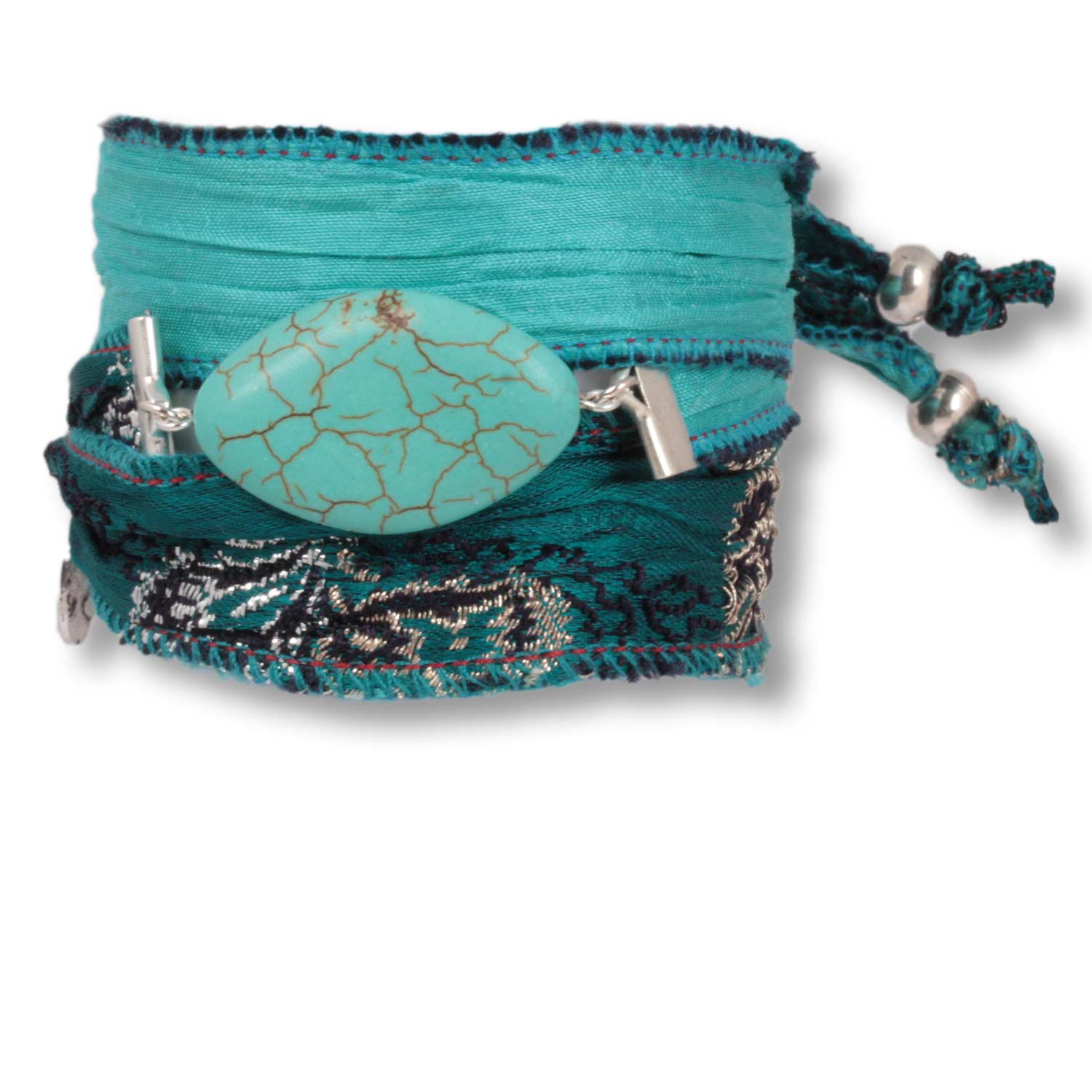 ? Ocean Whisper – Armband mit Türkis